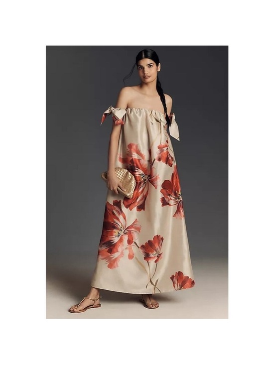 Hutch Dresses & Skirts - NWT Hutch Anthropologie Iris Off-The-Shoulder Maxi Dress Sz L